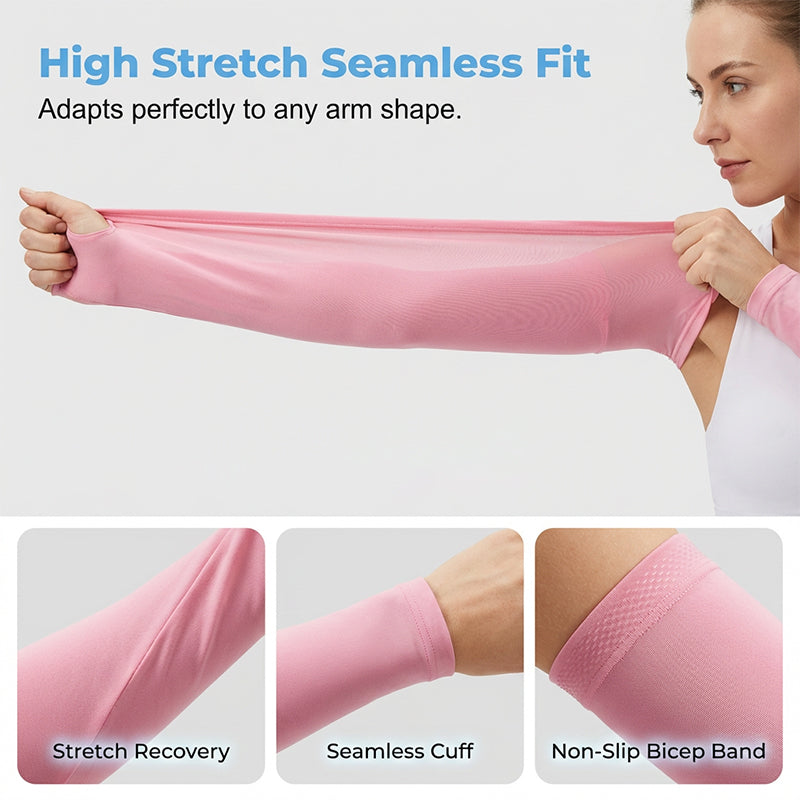 Junazilo® Unisex UV Protection Cooling Arm Sleeves