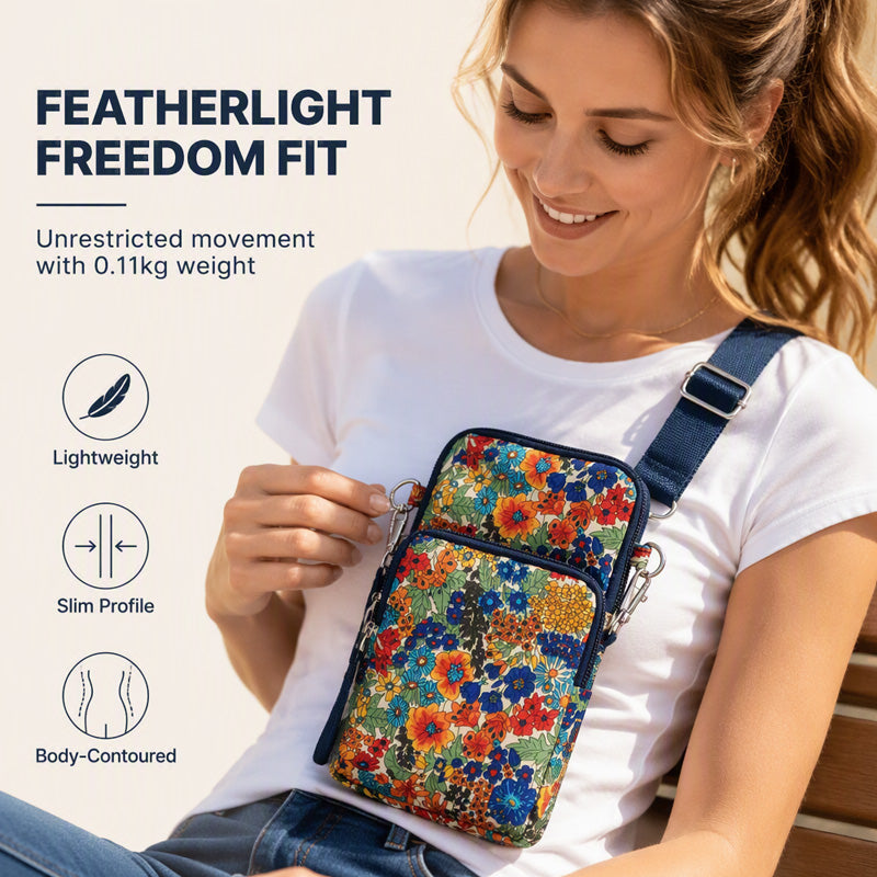 Junazilo® Printed Sports Armband & Crossbody Bag upsell