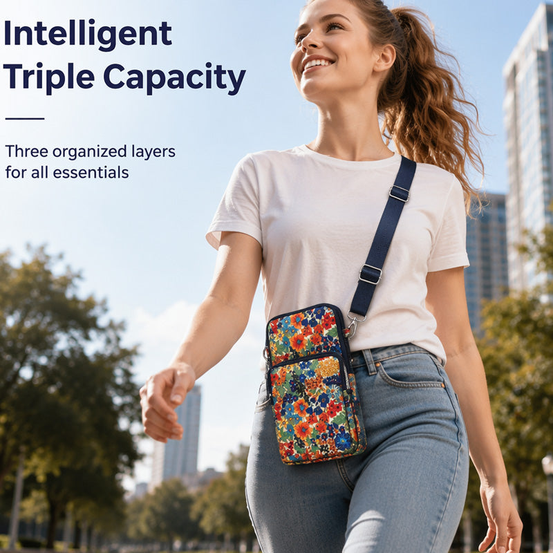 Junazilo® Printed Sports Armband & Crossbody Bag upsell