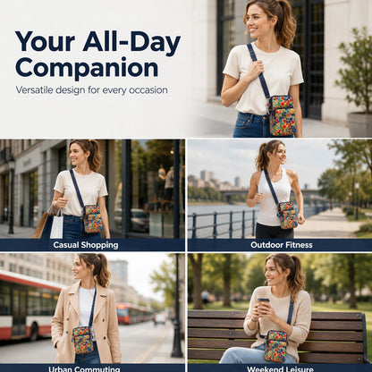 Junazilo® Printed Sports Armband & Crossbody Bag upsell