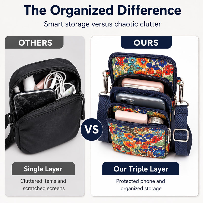 Junazilo® Printed Sports Armband & Crossbody Bag upsell